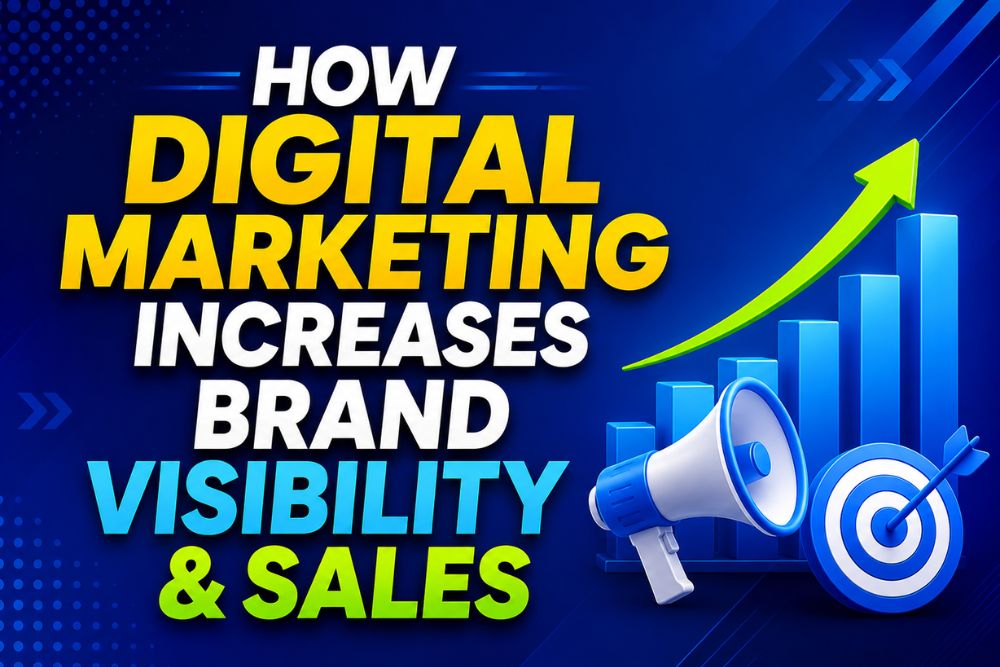 How Digital Marketing Increases Brand Visibility & Sales