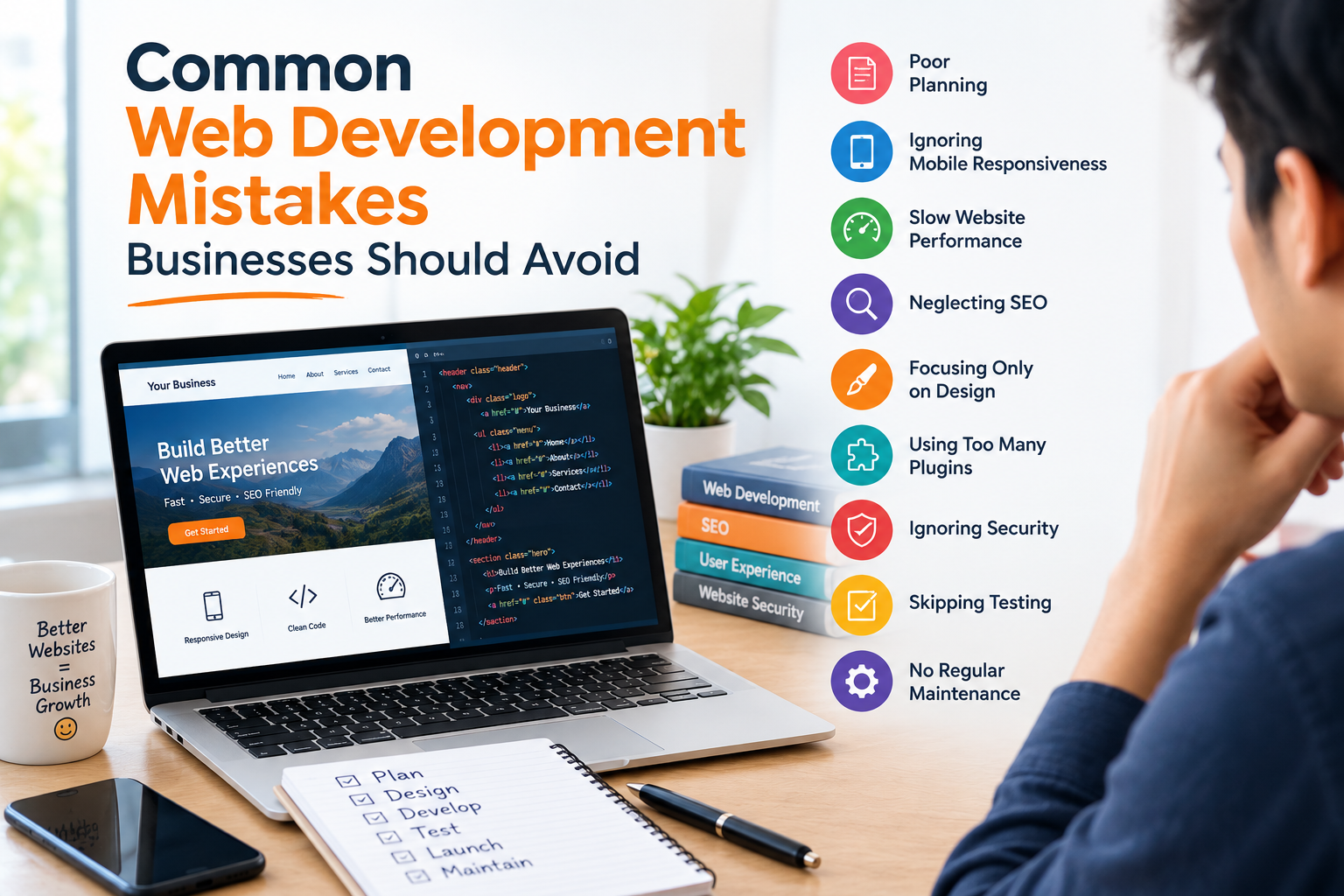 Common Web Development Mistakes Businesses Should Avoid