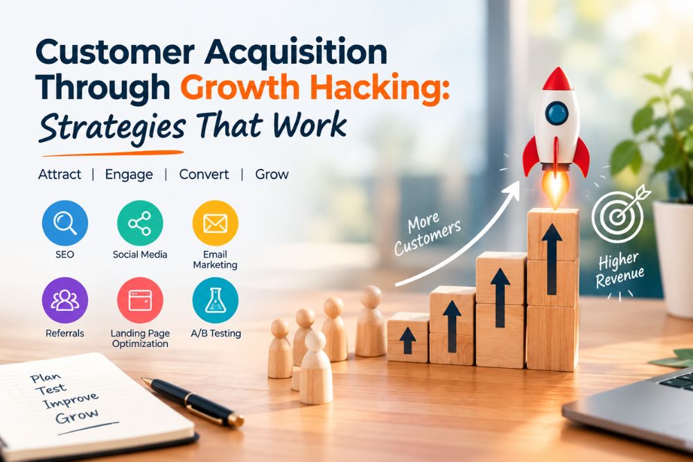 Customer Acquisition Through Growth Hacking